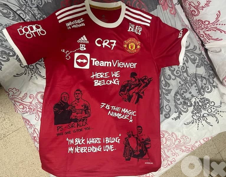 manchester united 2022 cr7 home adidas jersey ronaldo special edition 2