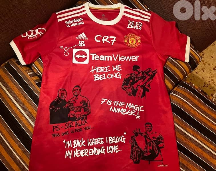 manchester united 2022 cr7 home adidas jersey ronaldo special edition 6