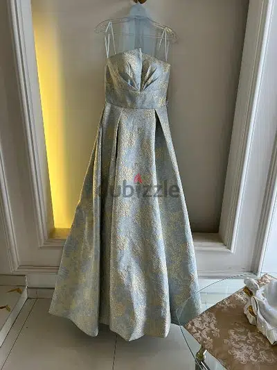 one time used_ royal evening dress