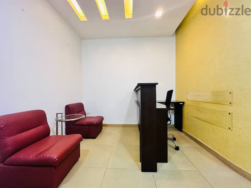 Furnished Office For Rent In Badaro Over 90 Sqm 0
