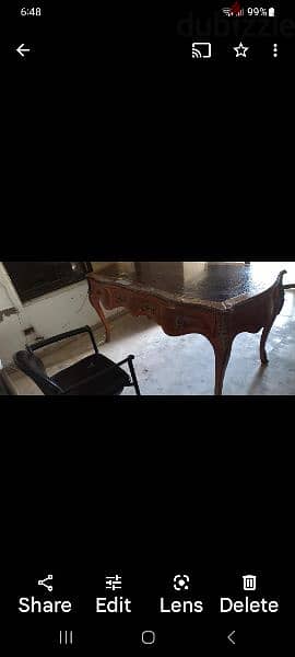 Vintage Antique Desk needs some touch ups 1
