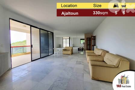 Ajaltoun 330m2 + 50m2 Garden | Well Maintained | Mountain View |TO| Ajaltoun 330m2 + 50m2 Garden | Well Maintained | Mountain View |TO|