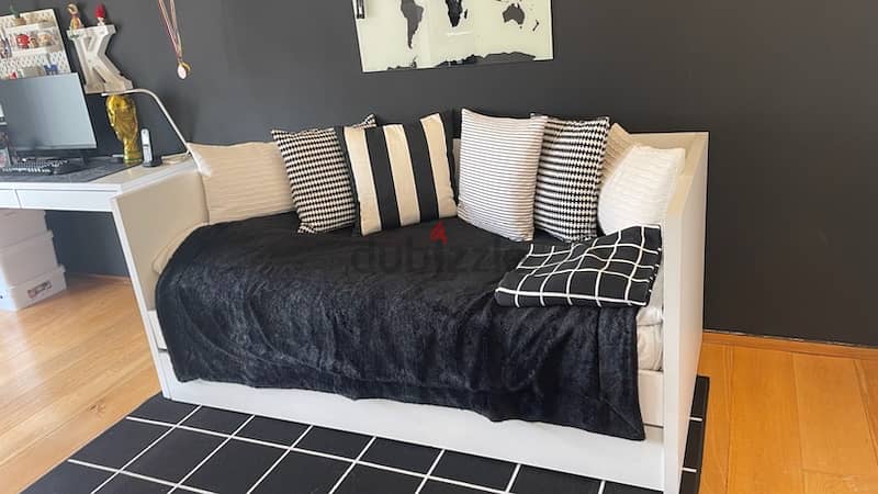 kids bed with extra drawer 0