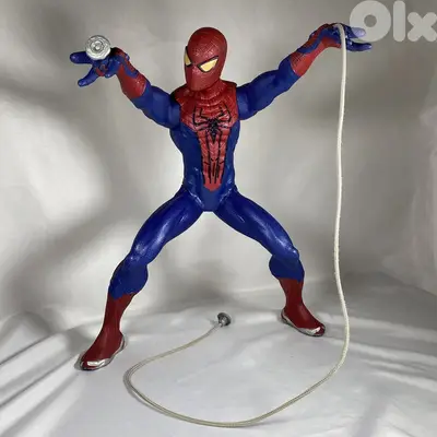Hasbro 2012 Marvel Motorized Web-Shooting 36cm Spiderman Action figure
