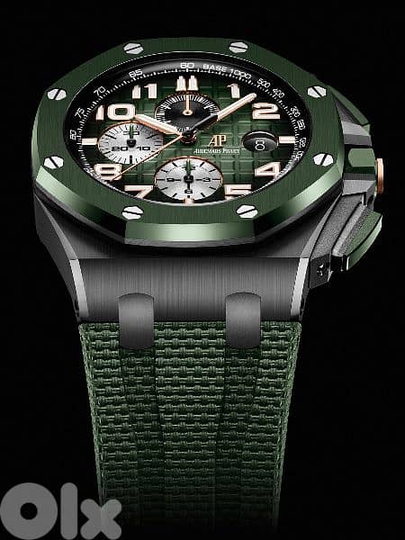 Audemars Piguet Royal Oak Smoked Green Dial 0