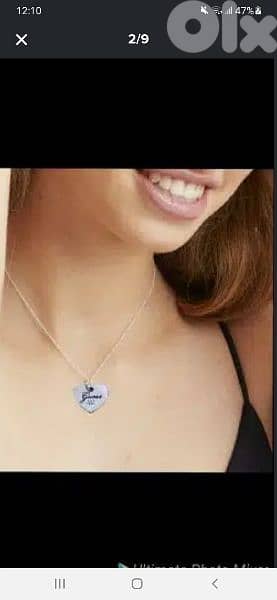 necklace guess original stainless steel 1