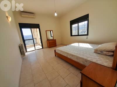 290 SQM  Apartment for Rent in Bikfaya, Metn with Mountain View