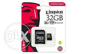 kingston micro 64GB , 128GB , 256GB SD/HC