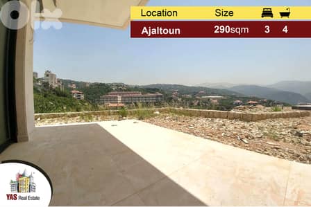 Ajaltoun 290m2 | 180m2 Garden | Panoramic view | Luxurious Ajaltoun 290m2 | 180m2 Garden | Panoramic view | Luxurious