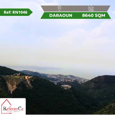 Prime land for sale in Daraoun  حريصا ارض مميزة للبيع في درعون