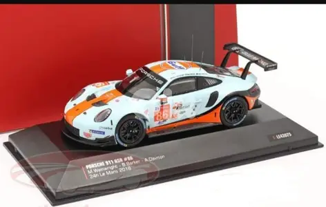 Porsche 911 RSR (24H Le Mans 2018) diecast car model 1;43.