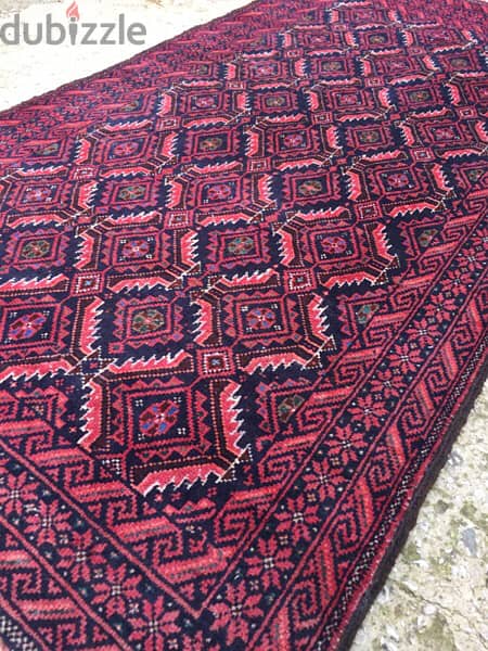 سجاد عجمي. 195/95. Persian Carpet. Hand made 2