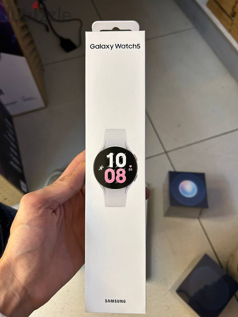 Samsung galaxy watch 5 44mm r910 silver 0