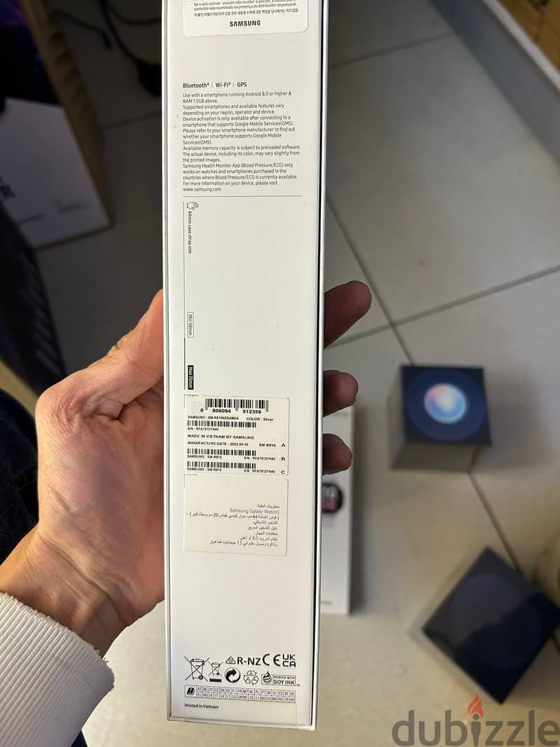 Samsung galaxy watch 5 44mm r910 silver 1