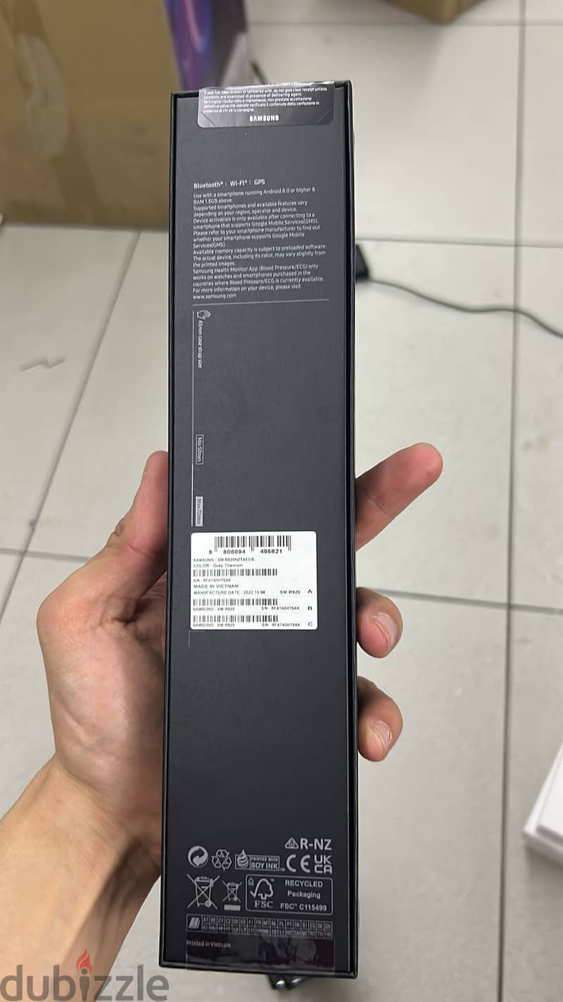 Samsung galaxy watch 5 pro gray titanium 45mm r920 1