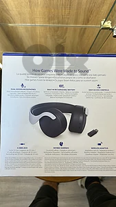 Sony PlayStation pulse 3d wireless headset white