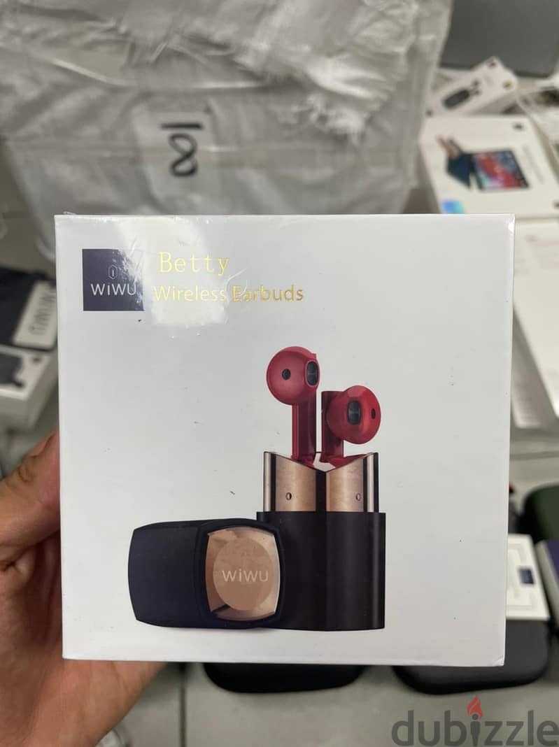 WIWU Betty Wireless Earbuds Black 0