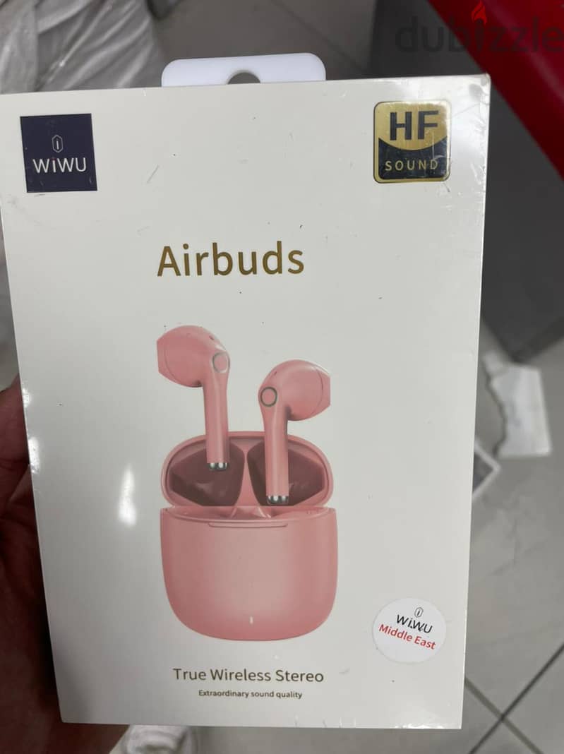 WIWU Airbuds True Wireless Stereo Pink 0