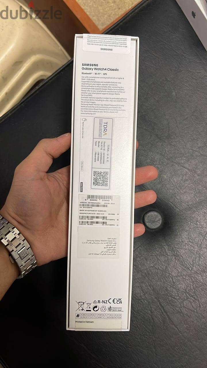 Samsung galaxy watch 4 classic 46mm black r890 1