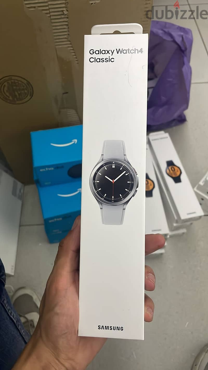 Samsung galaxy watch 4 classic 46mm r890 silver 0