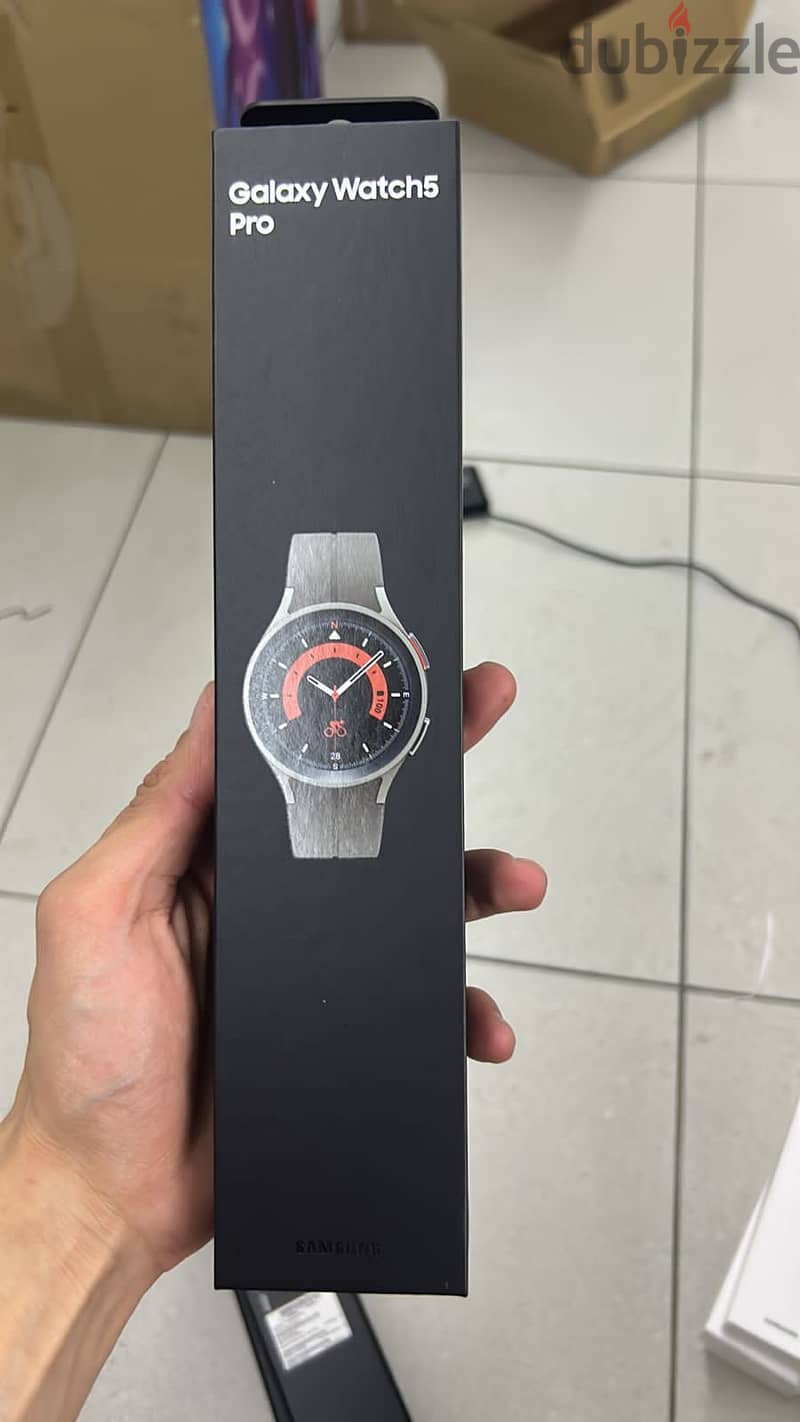Samsung galaxy watch 5 pro gray titanium 45mm r920 0
