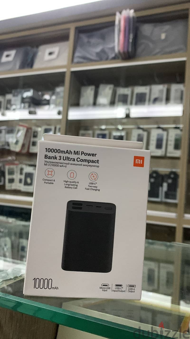 Xiaomi power bank 3 ultra compact 0