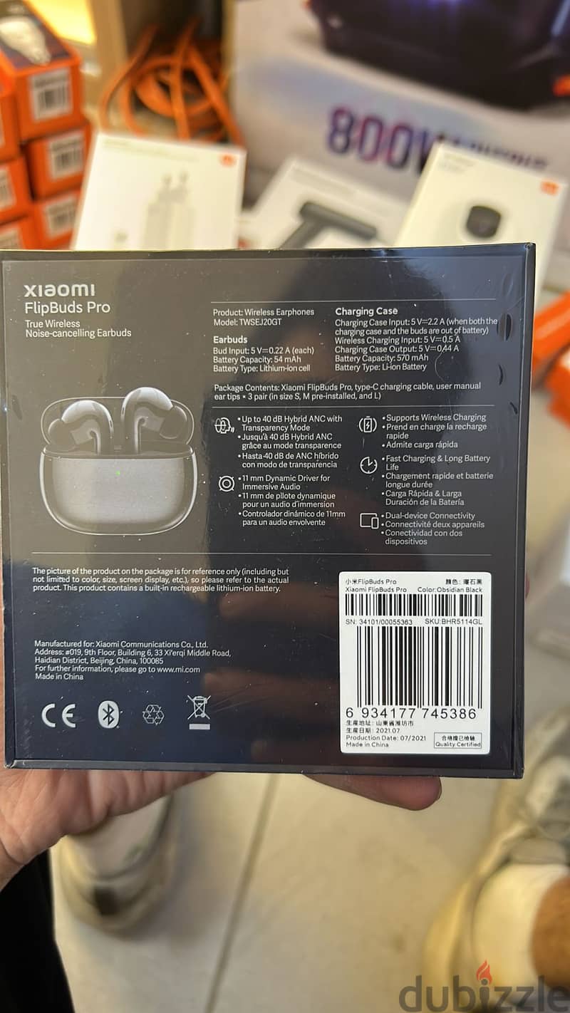 Xiaomi flipbuds pro black 3