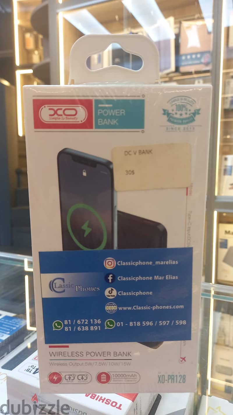 xo wireless power bank xo-pr128 xo-new 0