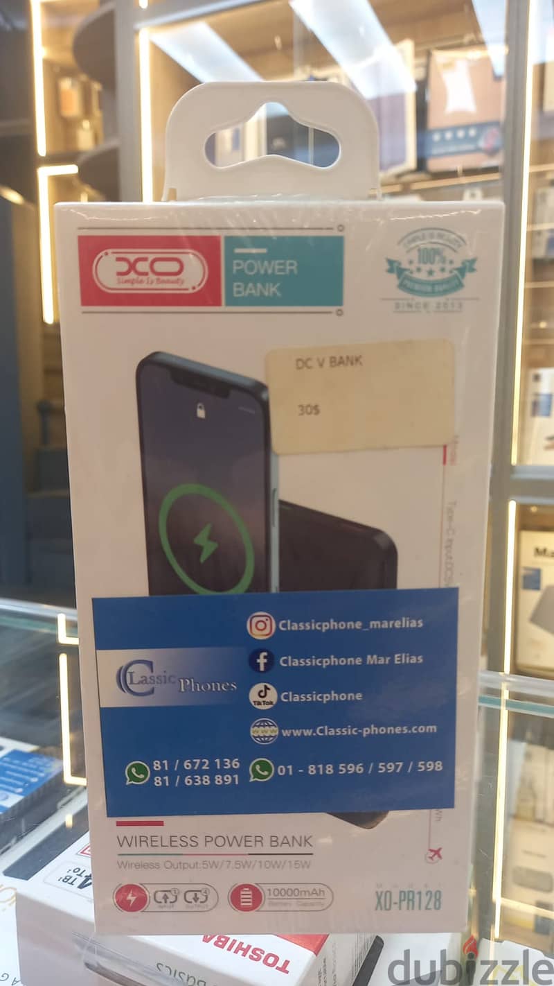 xo wireless power bank xo-pr128 xo-new 1