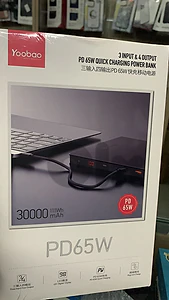 yoobao power bank 30,000 mah macbook laptope 65w