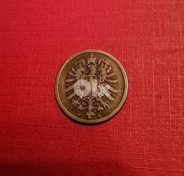 1875 Germany Reich 2 Pfennig 0