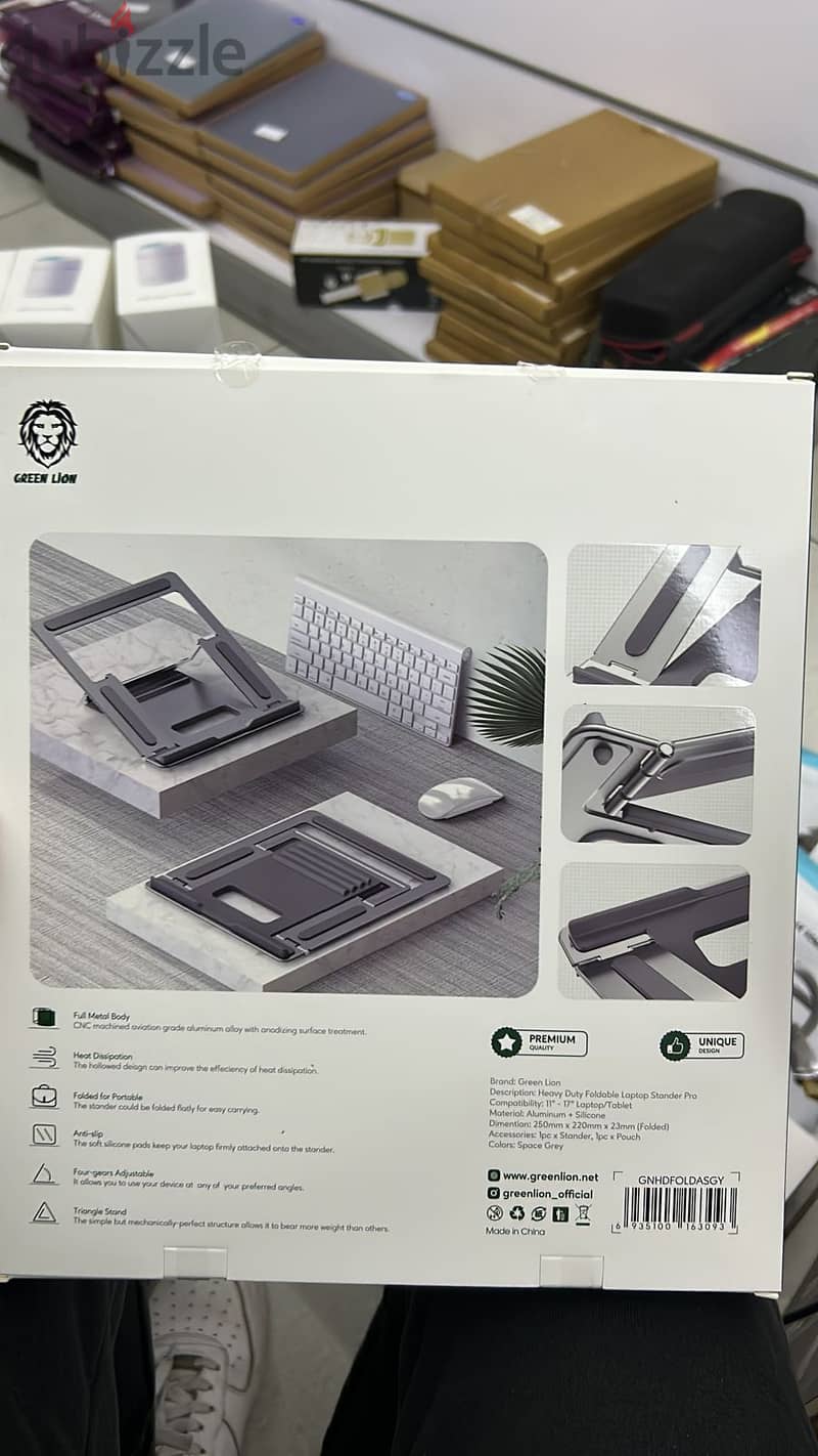 Green lion heavy duty laptop stander pro 1