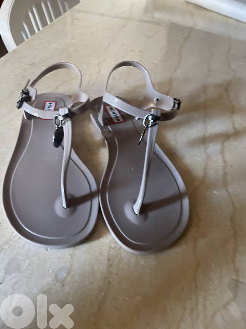 Hunter jelly sandal 0