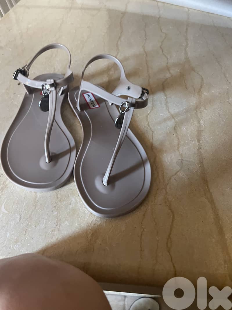 Hunter jelly sandal 3