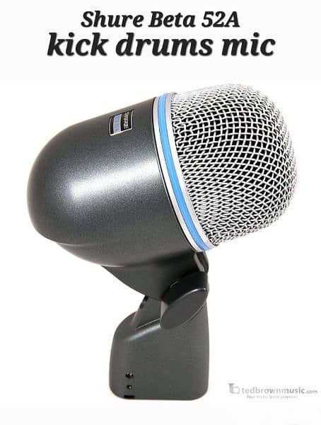 shure beta 52A for kick drums,new in box 2