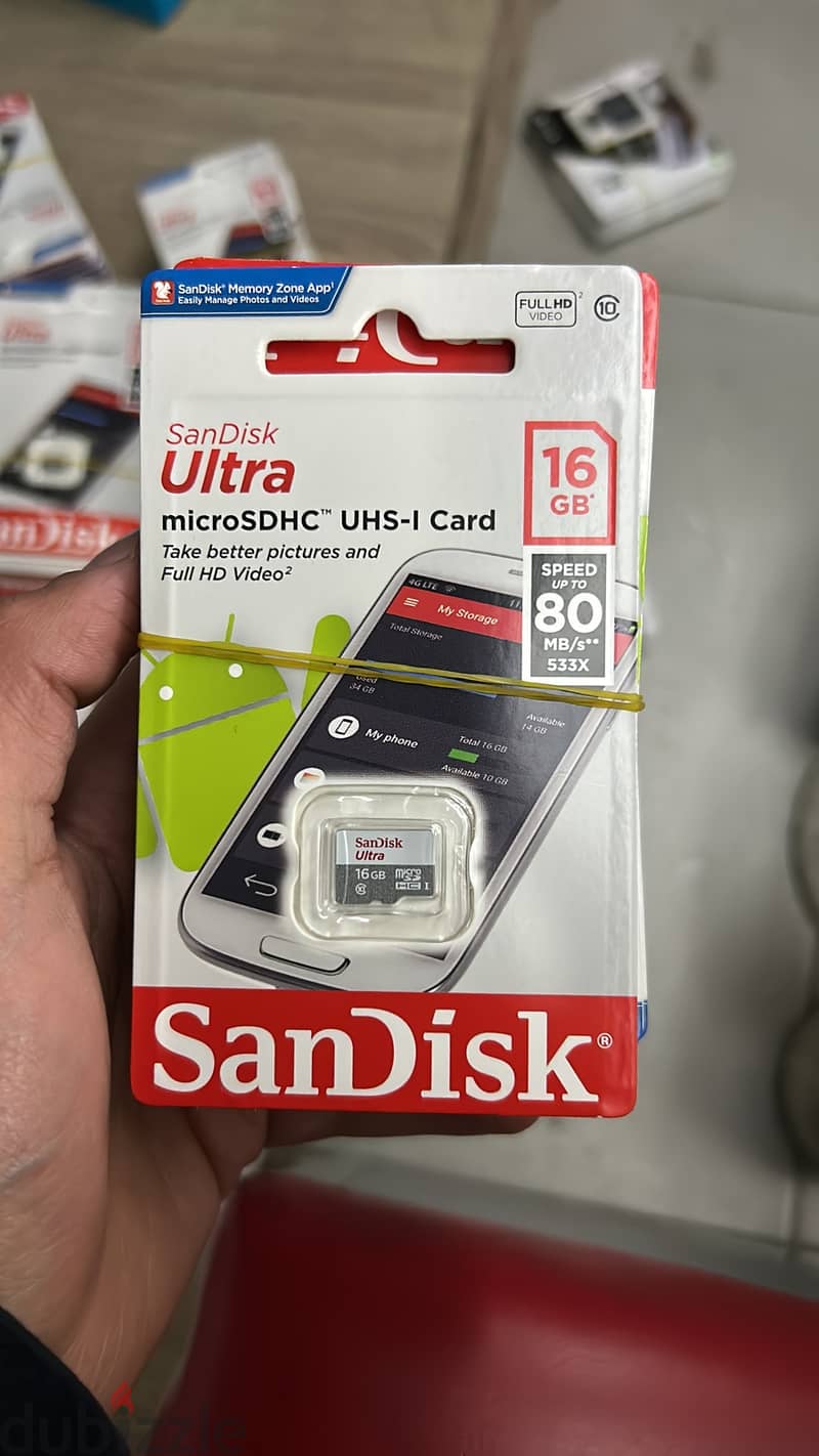 Sandisk 16gb memory 0