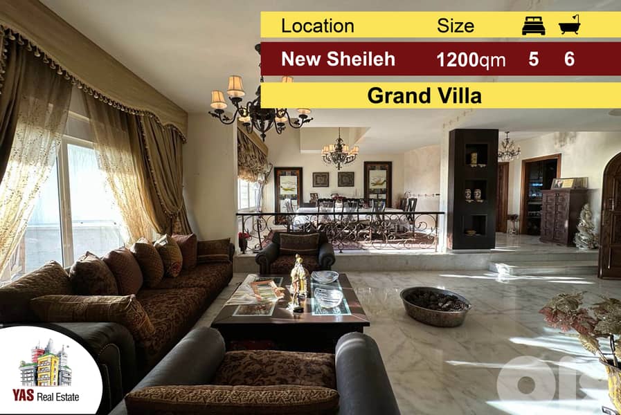 New Sheileh 1200m2 | Grand Villa | Astonishing View | Furnished | 0
