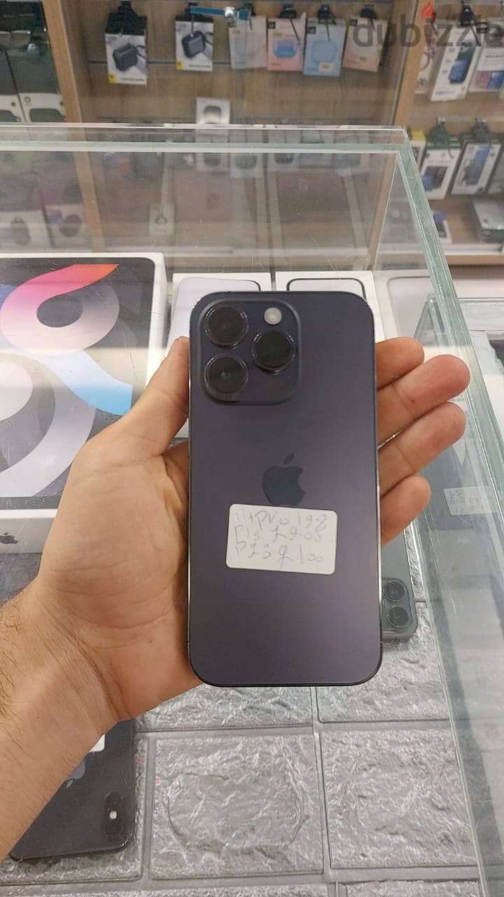 Iphone 14 pro 128 gb dual sim card bttry 92% 0
