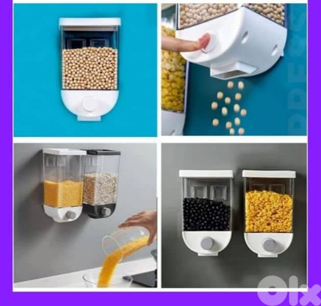 self adhesive cereal dispencer 1