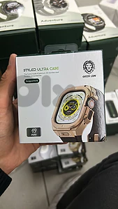 Green lion styled ultra case 49mm pink