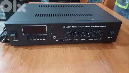 amplifier 80w 100v & 8 ohm new in box