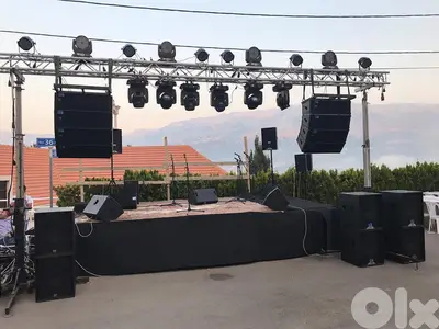 dj sound and lighting for party's