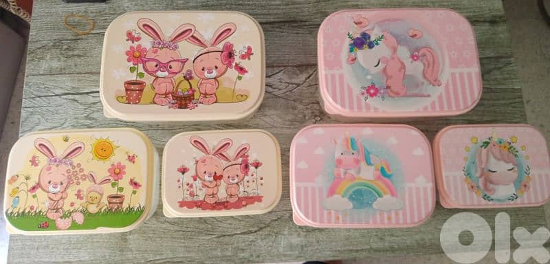 3 pieces tapperwers set 0