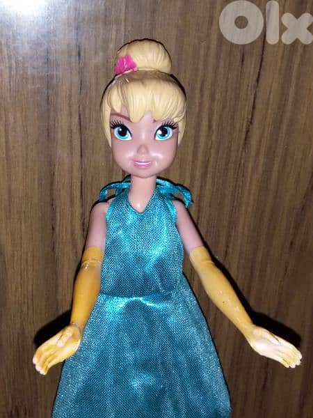 TINKER BELL Disney character from Hasbro As New doll=18$ 1