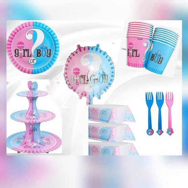 everything for birthdays and parties ! 0