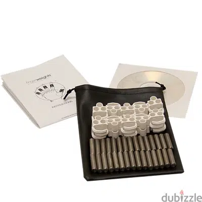 FingerWeights 10 Adjustable Weight Set-White