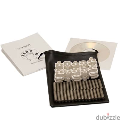 FingerWeights 10 Adjustable Weight Set-White 0