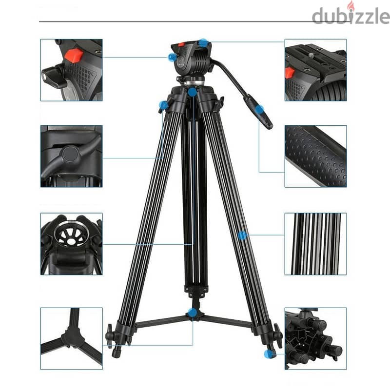 NEST NT-777 Camera Camcorder Tripod 0