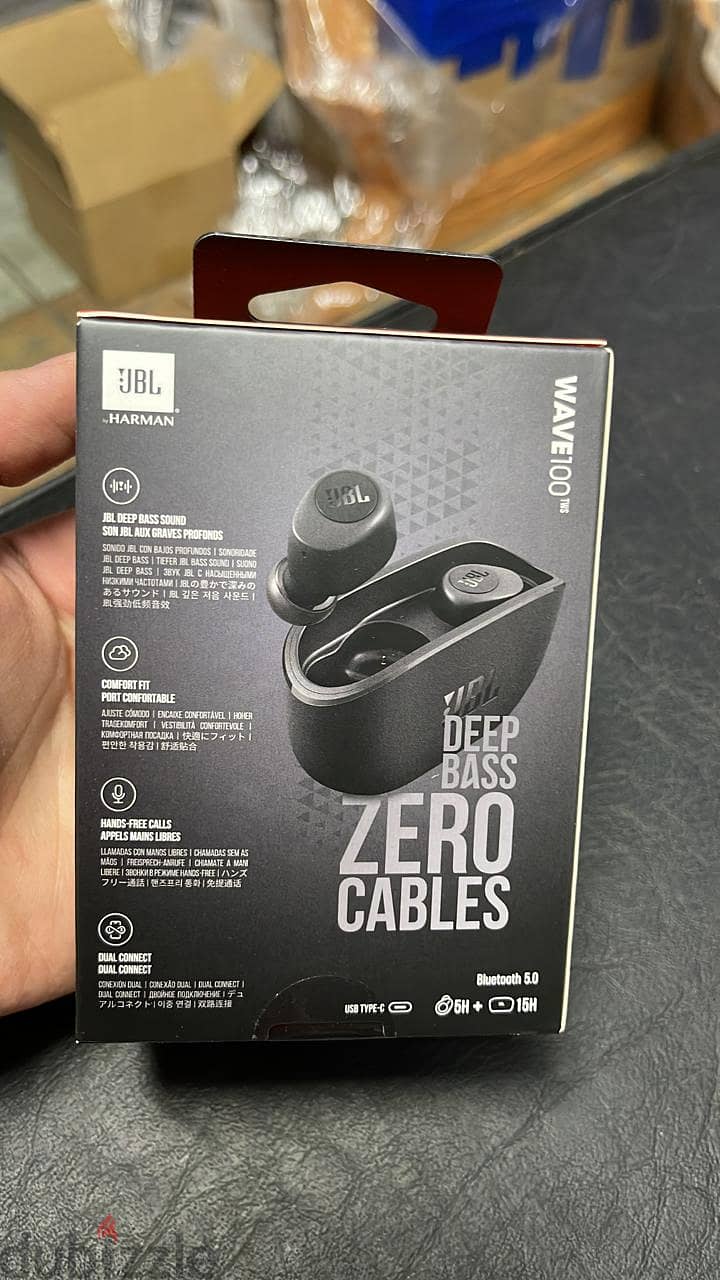 JBL WAVE 100TWS Black 1