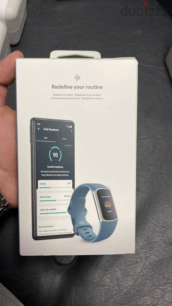 Fitbit charge 5 blue 1